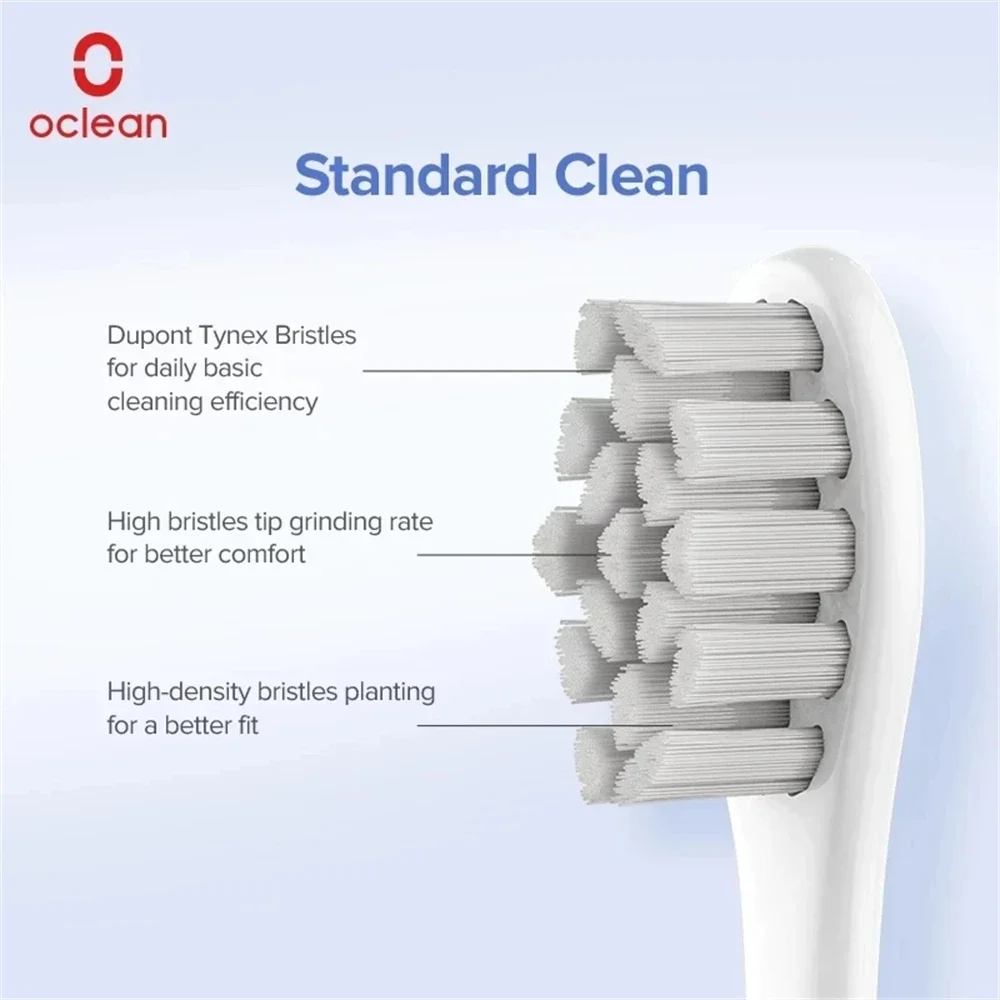 Smart Sonic Electric Toothbrush Replacement Brush Heads Compatible with Oclean X pro Elite Flow Z1 X10 E1 Air 2 Series