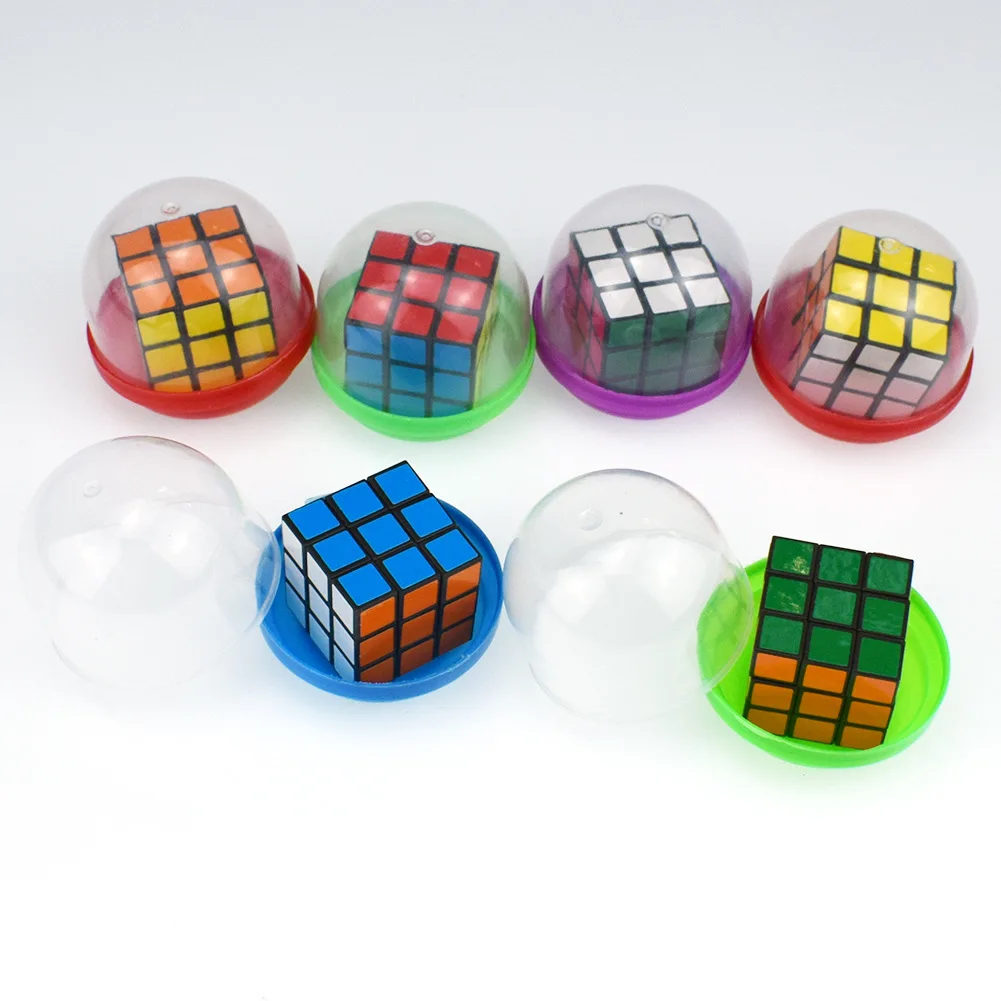 3 Pcs Children Puzzle Toys 3cm Cube Rotating Decompression Toys Creative Mini Cube Can Do Twister Toys Children Reward Gifts