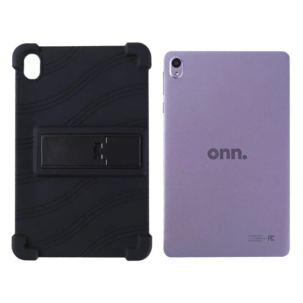 For Walmart Onn 8inch Tablet Cover (2024 Model) 100135923 Kids Friendly Protective Silicone Adjustable Stand Shockproof Case