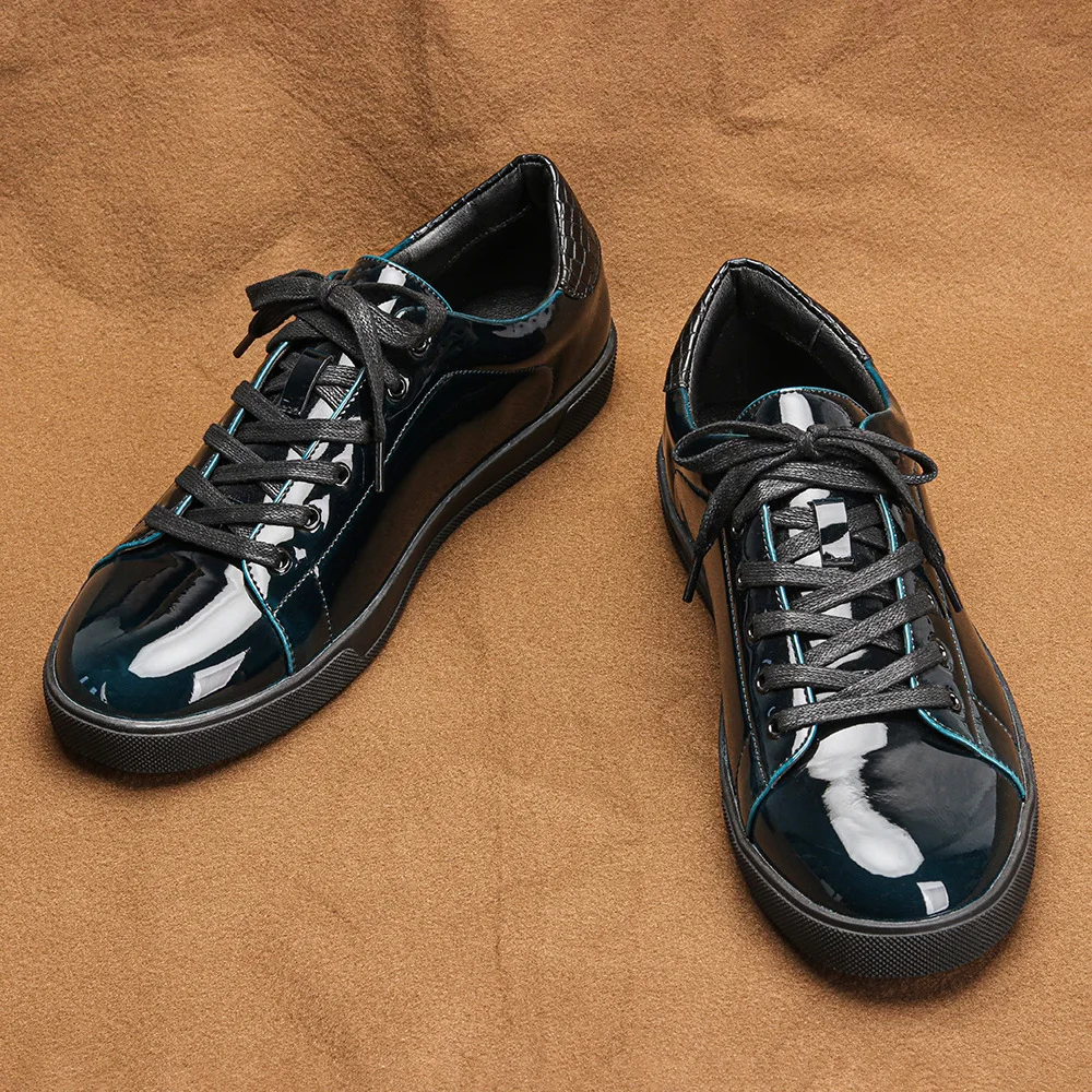 

Briti Sle Casual oes Men's Large Size Painted Surface Daily Leisure Skate oes Faionable All-Match Low-Top Sneakers