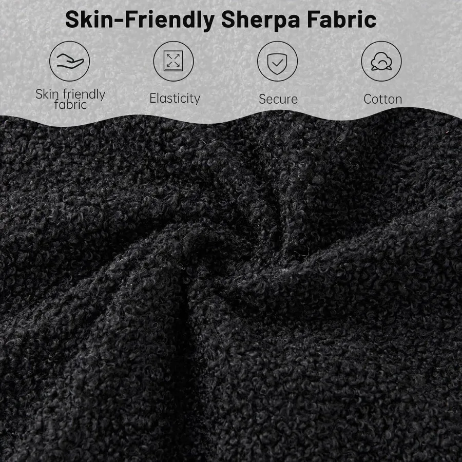 Meubilair Boucle Accent Stoel voor Woonkamer Gestoffeerde Leesstoel met Hoge Rugleuning Getufte Knop Wingback Fauteuil fo