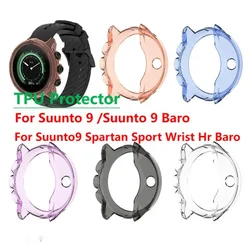 TPU Protective Case Cover For Suunto9 / Suunto 9 Spartan Sport Wrist Hr Baro Smart Watch Soft Silicone Bumper Protector Shell