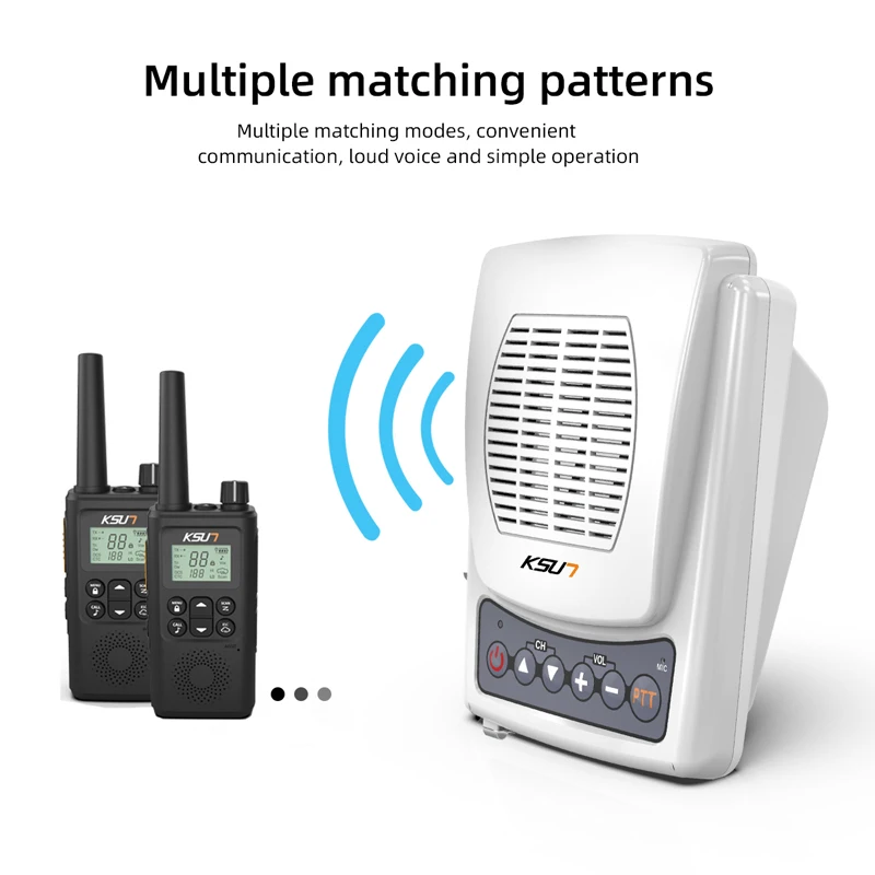 نافذة مكبر الصوت اللاسلكي اتجاهين راديو مكبر للصوت المحمولة مكبر الصوت الخارجي اسلكية تخاطب لورشة المطبخ مستشفى المدرسة