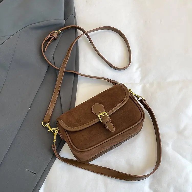 

2024 Hot Single Shoulder Crossbody Baguette Bacchus Messenger Soft Leather Saddle Luxury Women's Bag purse