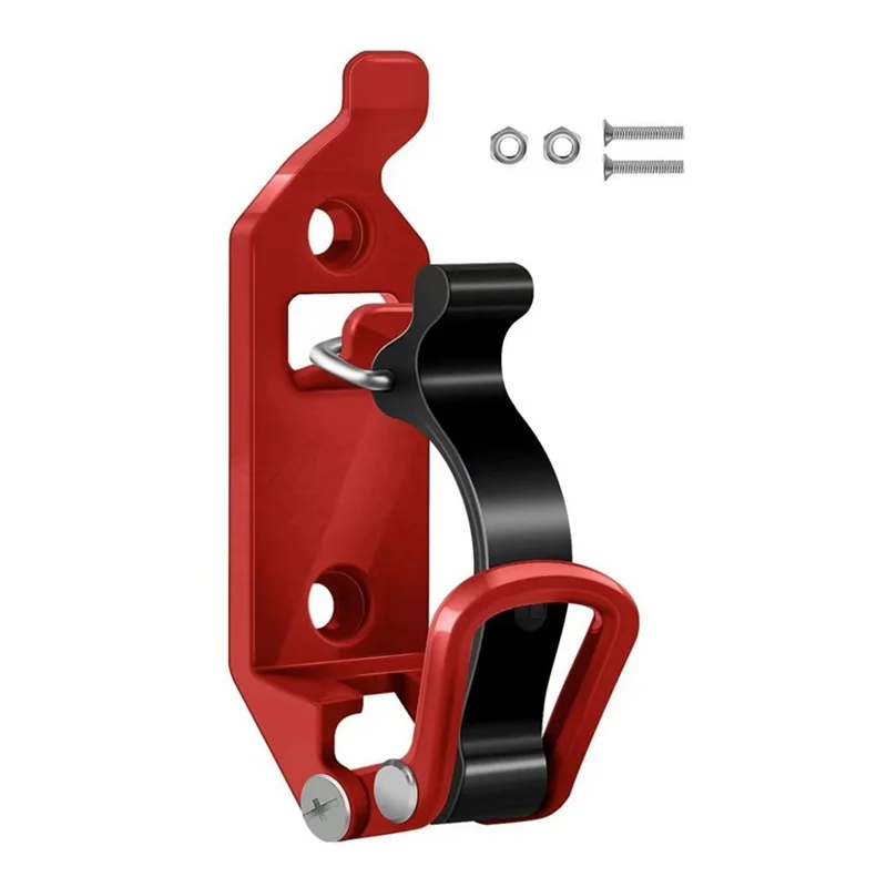 

1Pcs Red Tool Fixing Bracket, Wall Mounting Quick Release Clamp For Shovel And Ax, Ideal For Car And RV