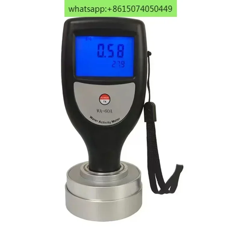 WA-60A Misuratore di attività dell'acqua alimentare Precisione di 0,02 aw Misuratore di attività dell'acqua degli alimenti Misuratore di attività dell'acqua