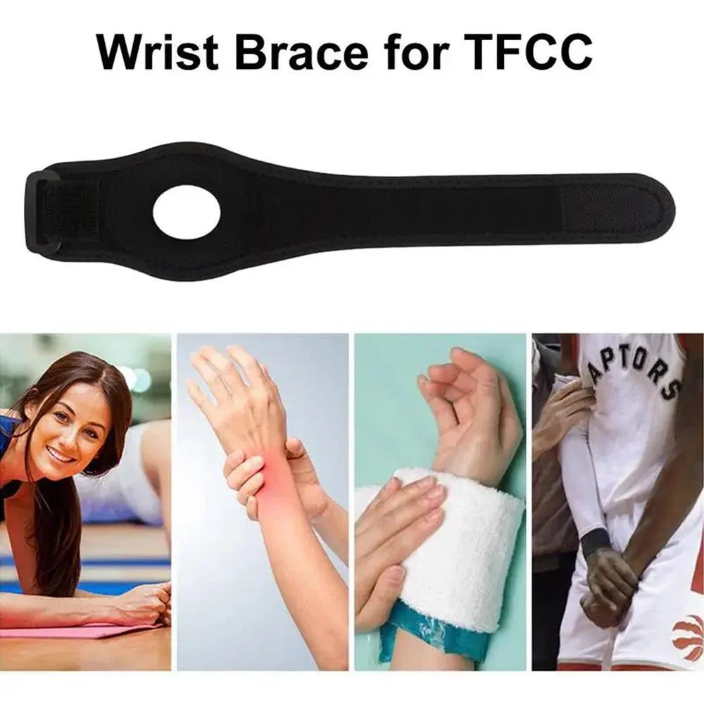 1PCS TFCC Wrist Brace Ulnar Wrist Brace & Compression Rring Pad for Women Men,TFCC Tear,Working Out,Tendonitis,Basketball,Sports