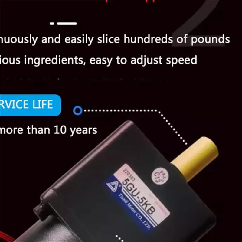 

Электрическая кухонная машина для нарезки фруктов и овощей 220В