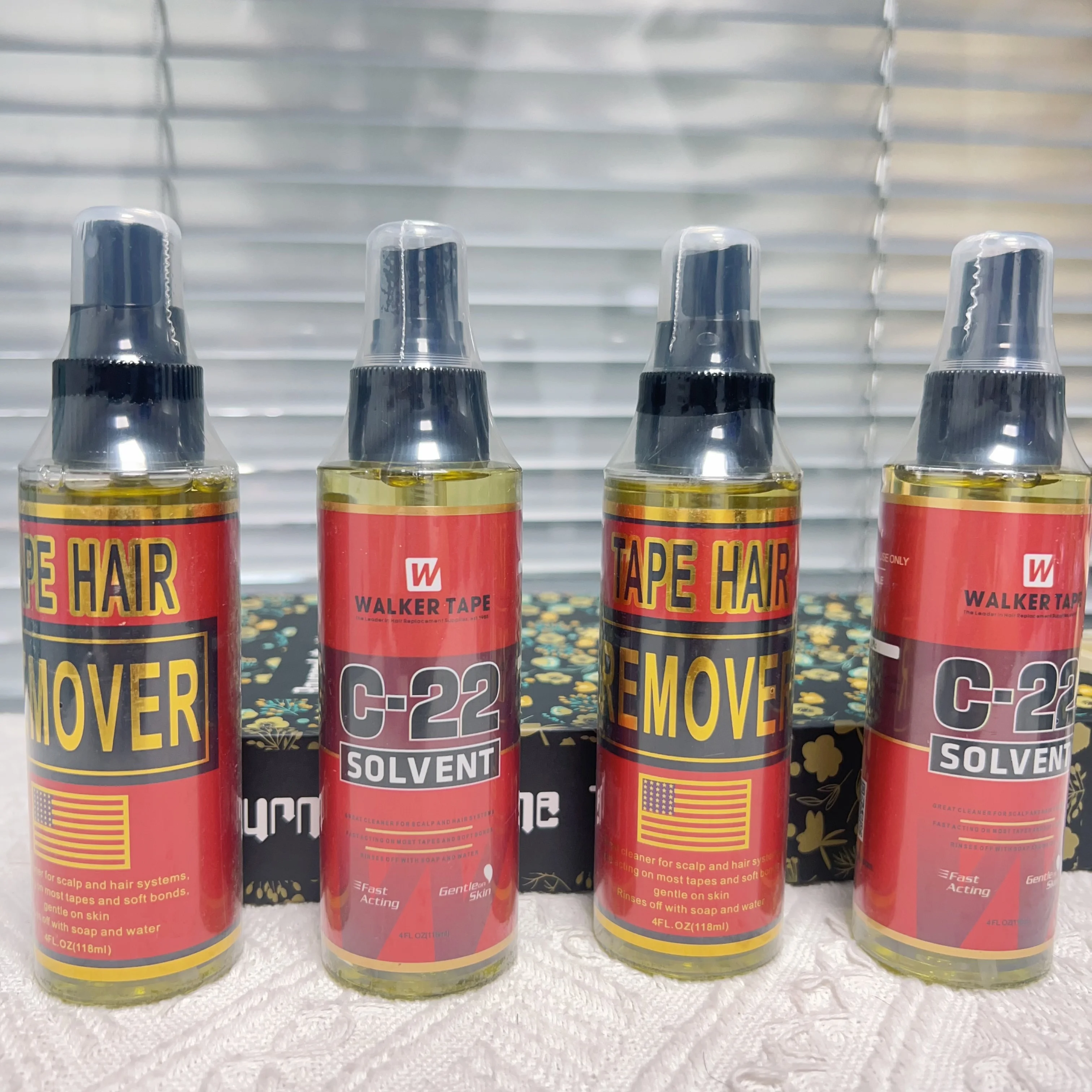 

4oz 118ml Remover Spray Wig Glue Remover for lace wigs toupee closure Wig glue remover Liquid adhesives glue remover