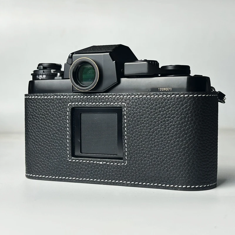 For Nikon F3 Case F3HP F3AF F3T Film Camera Body Genuine Leather Cowhide Bag Camera Belt Anti-Drop Body Case Protective Cover
