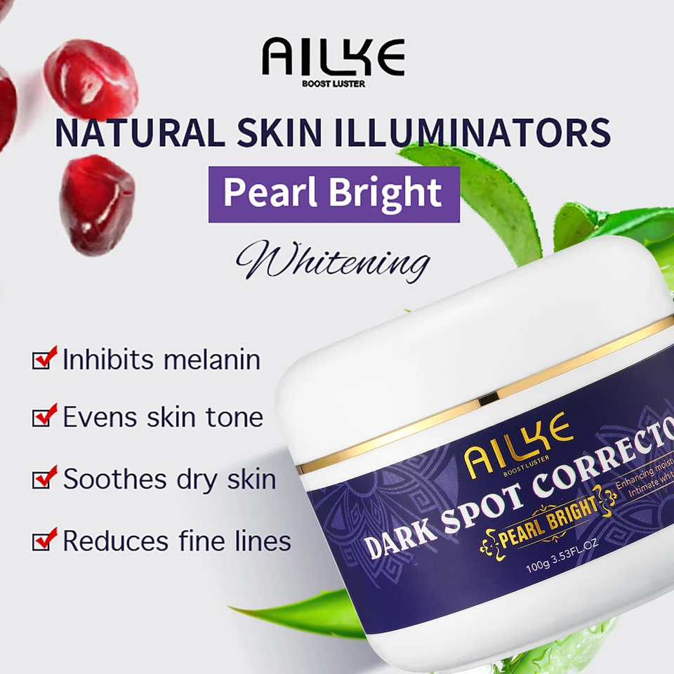 AILKE Double Glutathione Dark Spots Remover Face Cream, For Armpit, Elbows,  Legs, White Spots, Age Spots, Sun Spots, Freckles - AliExpress