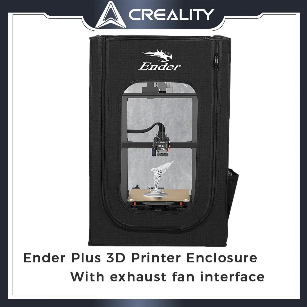 

CREALITY Original Ender Plus 3D Printer Enclosure-With Exhaust Fan Interface 750mm*650mm*550mm 3D Printer Accessories