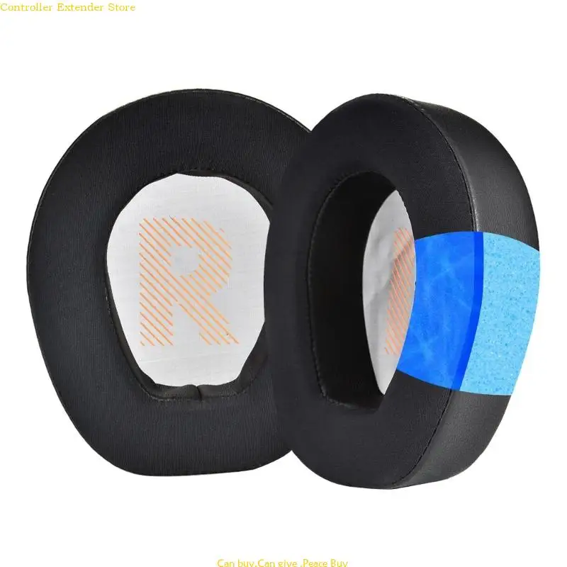 

1Pair Replacement Foam Ear Pads Cushion Cover for Quantum Headphone Earmuff Headset Sleeve