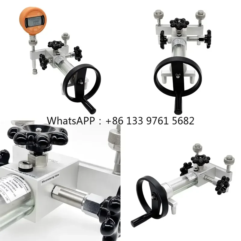 WSQ 0-70Mpa Calibrator Pre-Pressurized Manual Hydraulic Calibration Pump Hand Operated Calibration