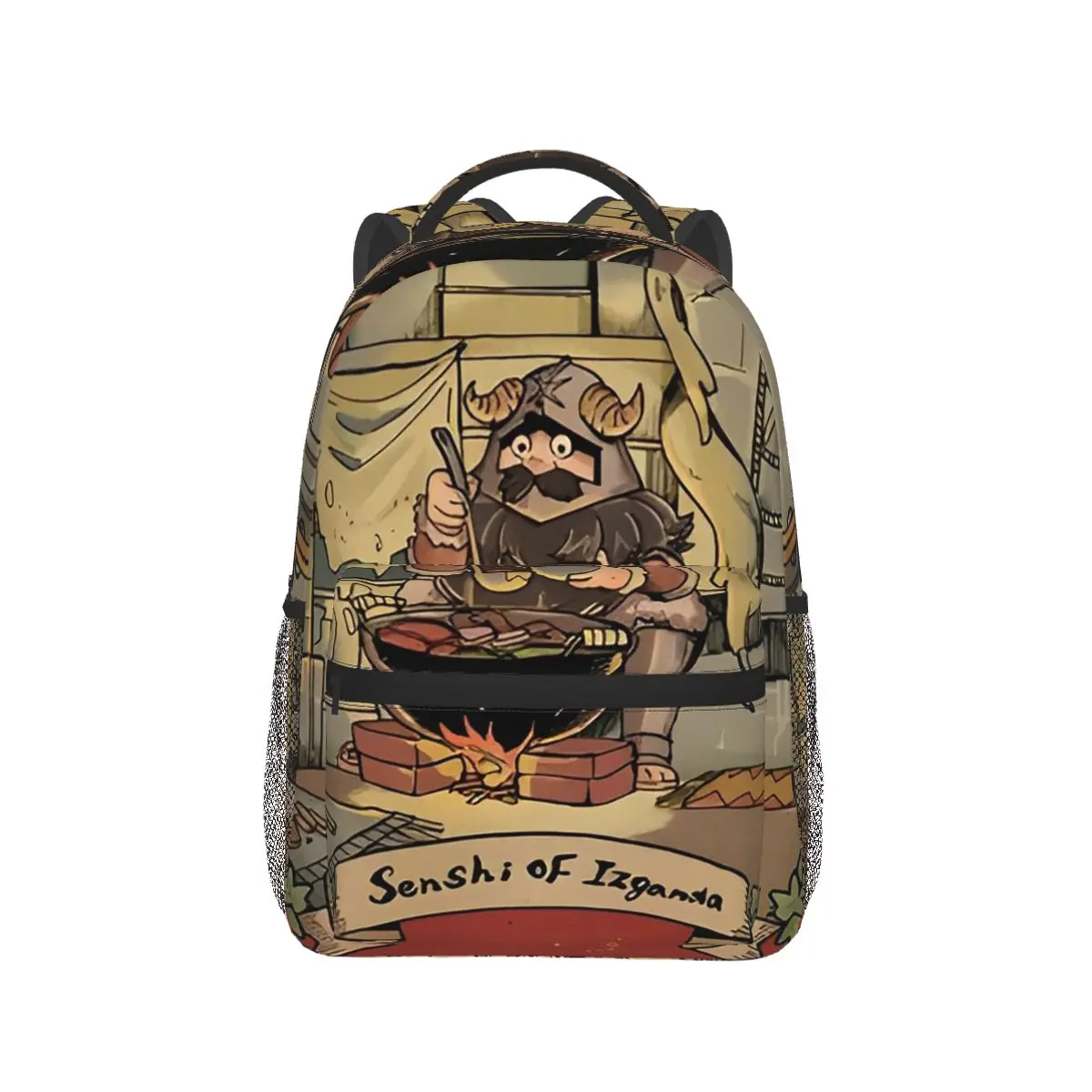 

Dungeon Meshi Senshi Delicious In Dungeon Backpack Hot Sale Daypack Boys Girls BookBag School Bag Shoulder Bags for Men Women