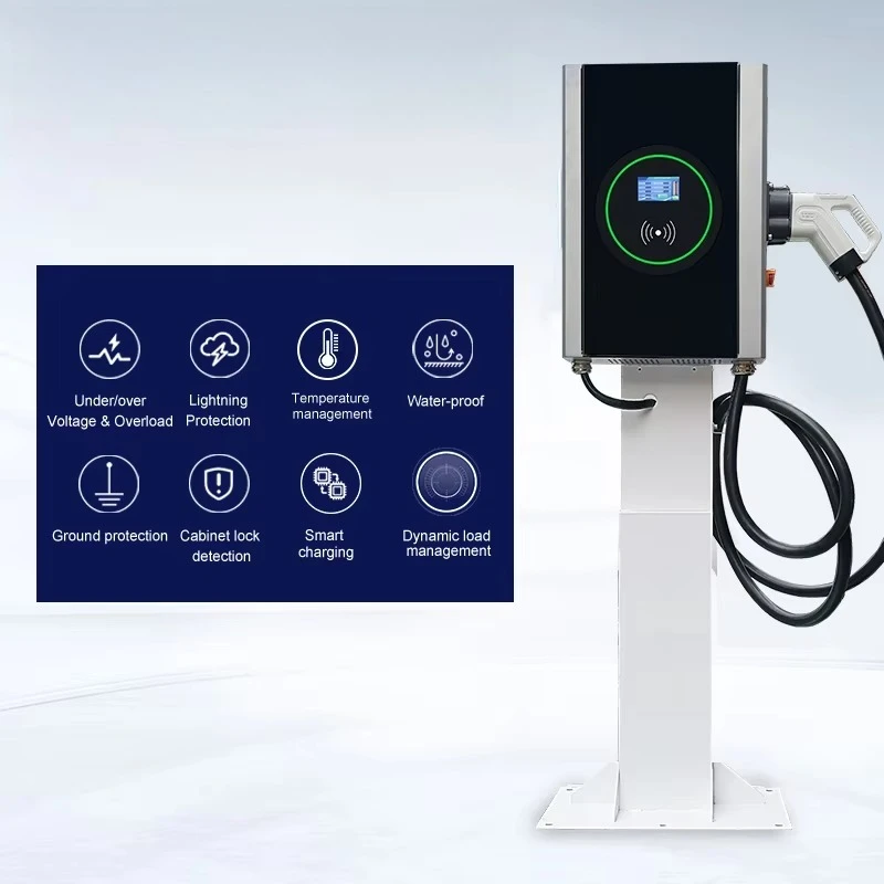 

TUV Certification OEM Factory Price Residencial Home Use GBT 7kw EV Wallbox Charger Pile Fast Electric Car DC Charging Station