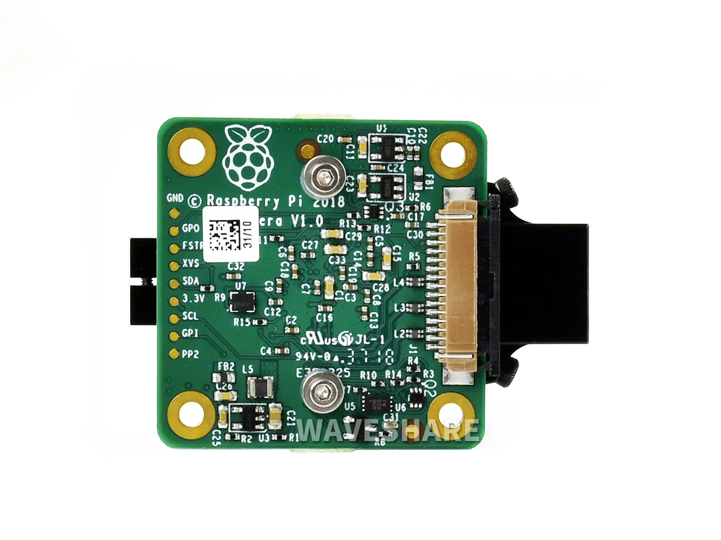 كاميرا Raspberry Pi HQ بمستشعر IMX477 بدقة 12.3 ميجابكسل مع عدسة تثبيت C/CS تدعم التصوير الفوتوغرافي والفيديو منخفض الإضاءة