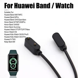 Magnetic Charger For Huawei Smart Band 9 8 7 6 NFC Pro Fit Fit2 New Mini Kids Watch 5X 4X S-TAG Honor ES Keep B4 Charging Cable