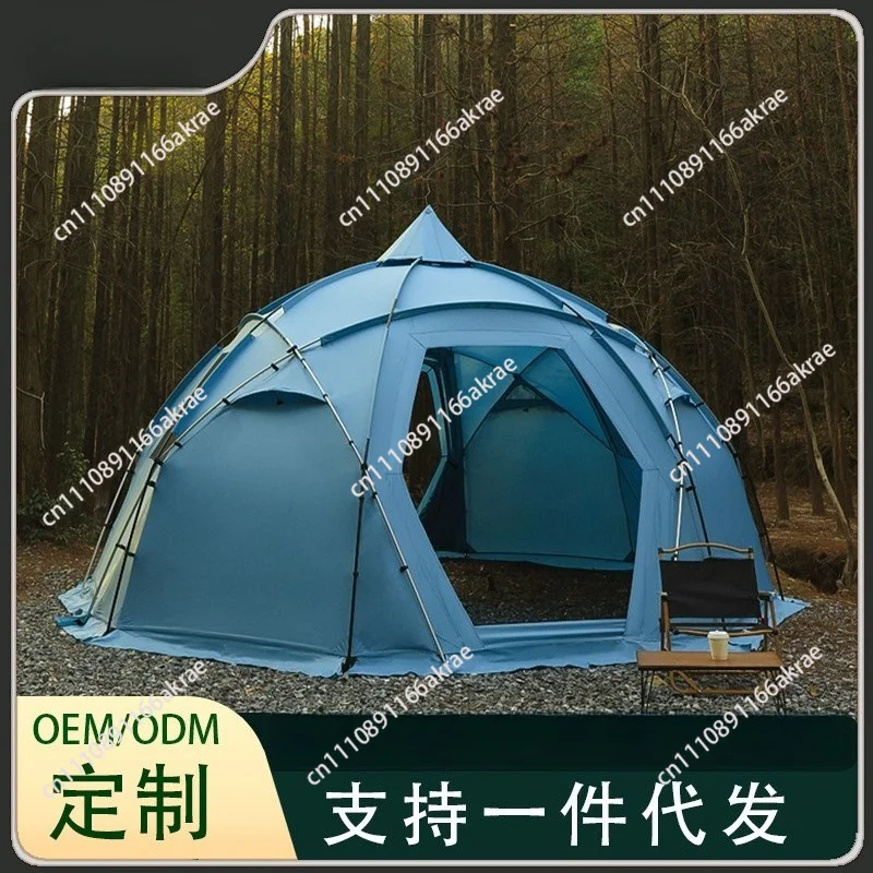 for Unicorn ball tent Portable outdoor camping Large space Thickened rainproof and moisture-proof outdoor camping ball tent