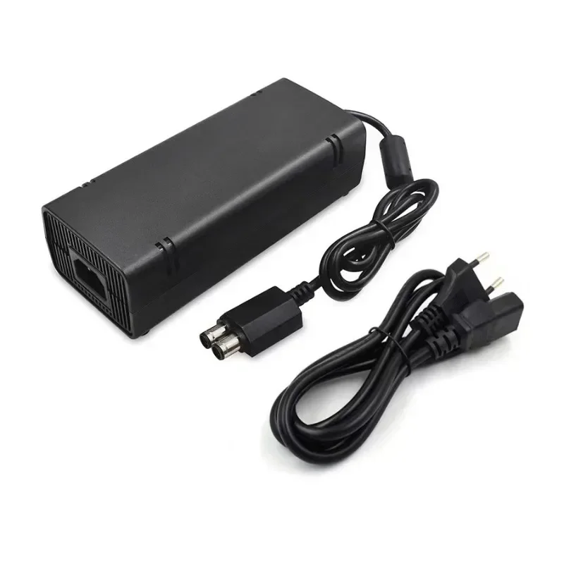 AC Adapter Power Supply With Charging Cable For XBOX 360 Slim Host 100-240V Universal Charger Adaptor