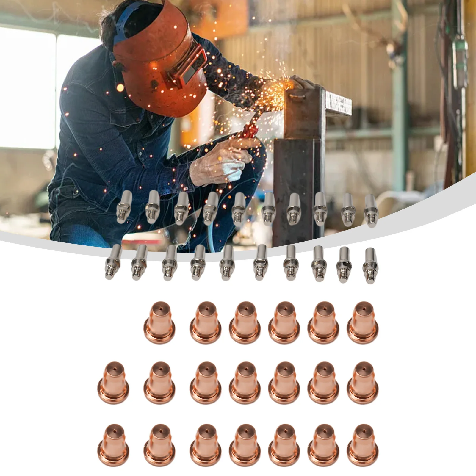 40Pcs Plasma Tip 1.…