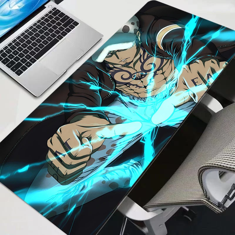 

Большой коврик для мыши One Piece, коврик для клавиатуры ноутбука/ПК, геймерский коврик, большой коврик для мыши с белыми бахромами по краям, прочный резиновый коврик для стола