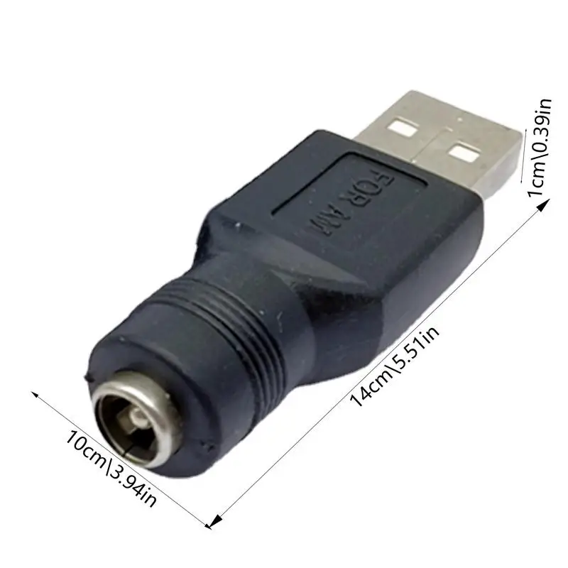 USB-zu-DC-Adapter-Anschluss adapter Typ C tragbarer USB-Anschluss vom Typ C für schnelles Laden und Daten übertragung