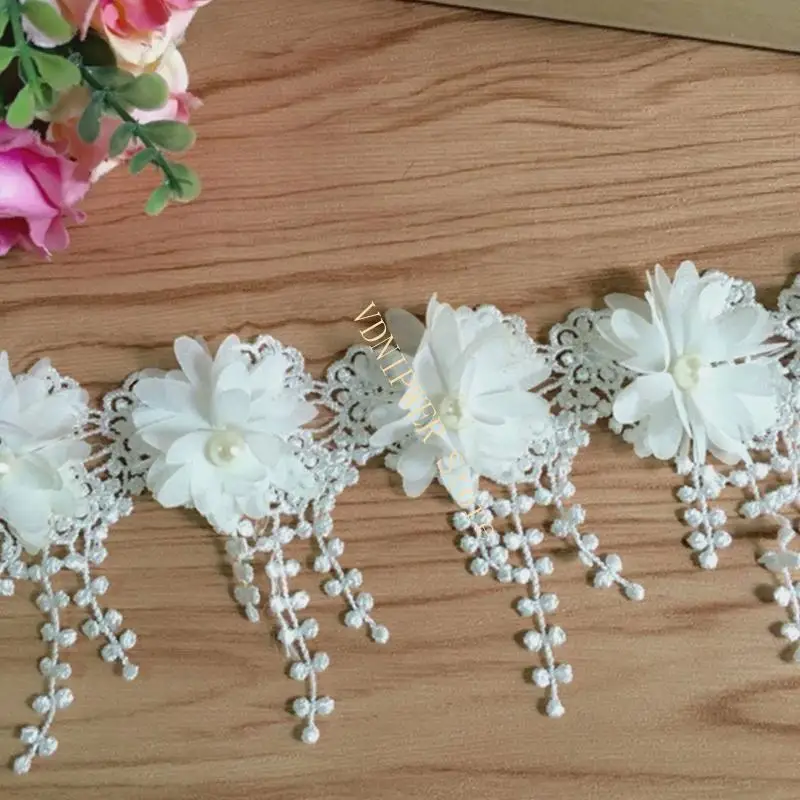 Haftowane haftowane przycinanie welonów ślubnych