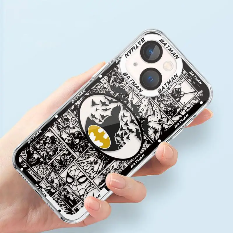 B-Batman Hero Logo Phone Case for Moto G22 2022 G32 G52 2022 G71 G72 G73 Edge 40 5G Cover