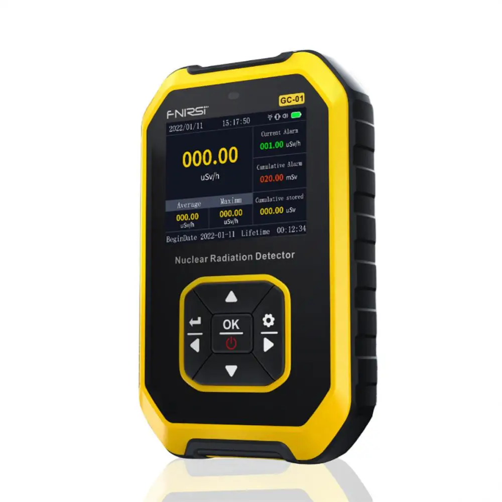 

2023 NEW Geiger Counter Nuclear Radiation Detector Personal Dosimeter X-Ray Γ-Ray Β-Ray Radioactivity Tester Chemical Respirator