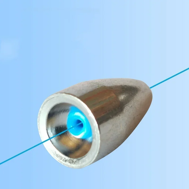 20 قطعة غرق الرصاص مع البلاستيك الأساسية رصاصة دودة ثقالة 3.5 جرام-20 جرام ل تكساس تلاعب و كارولينا تلاعب جعل الصيد معالجة الملحقات #4