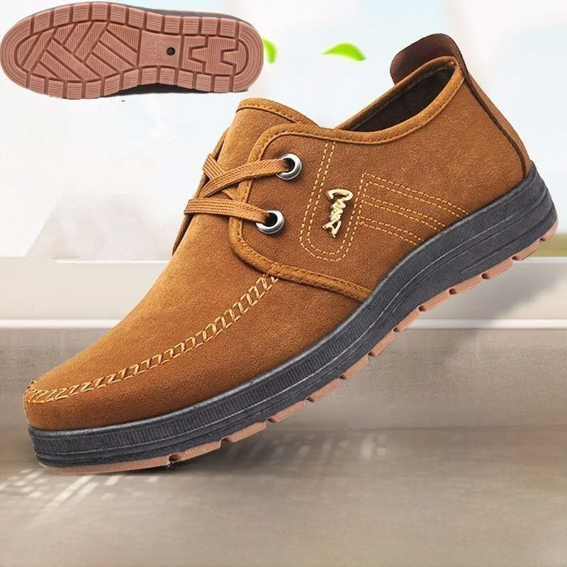 

Мужская Casual oes Противоскользящая Износостойкая Beijing Cloth oes Весна Осень Single oes Dad Cotton oes Healthy Walking S...