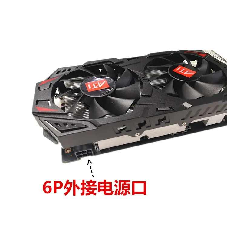 The new RX580 8GB desktop computer eats chicken, against the cold water game independent graphics card over 1060 960