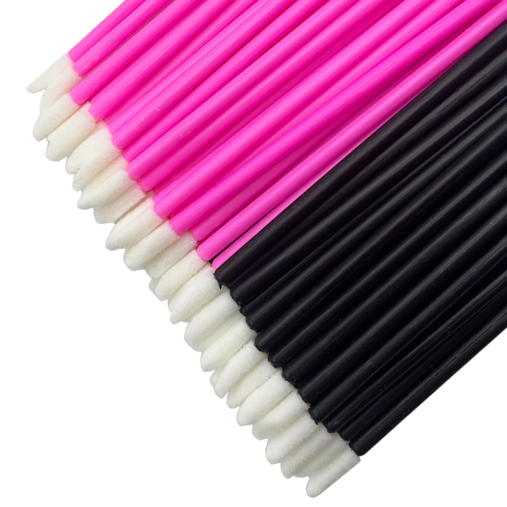 Groothandel 50/300 Stuks Wegwerp Lip Borstels Wimper Borstel Lipgloss Applicators Voor Lippenstift Wands Make-Up Beauty Tool