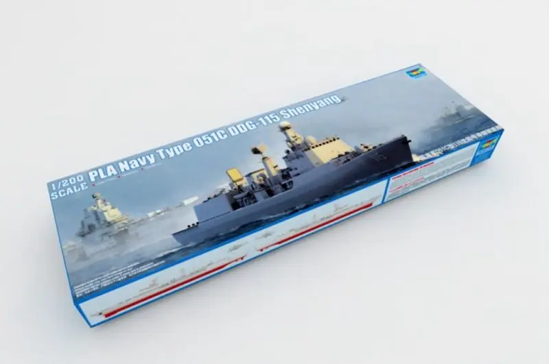 

Trumpeter 03619 1/200 Static Plastic 051C DDG-115 Air Defence Missile Destroyer Model Warship TH05750-SMT8