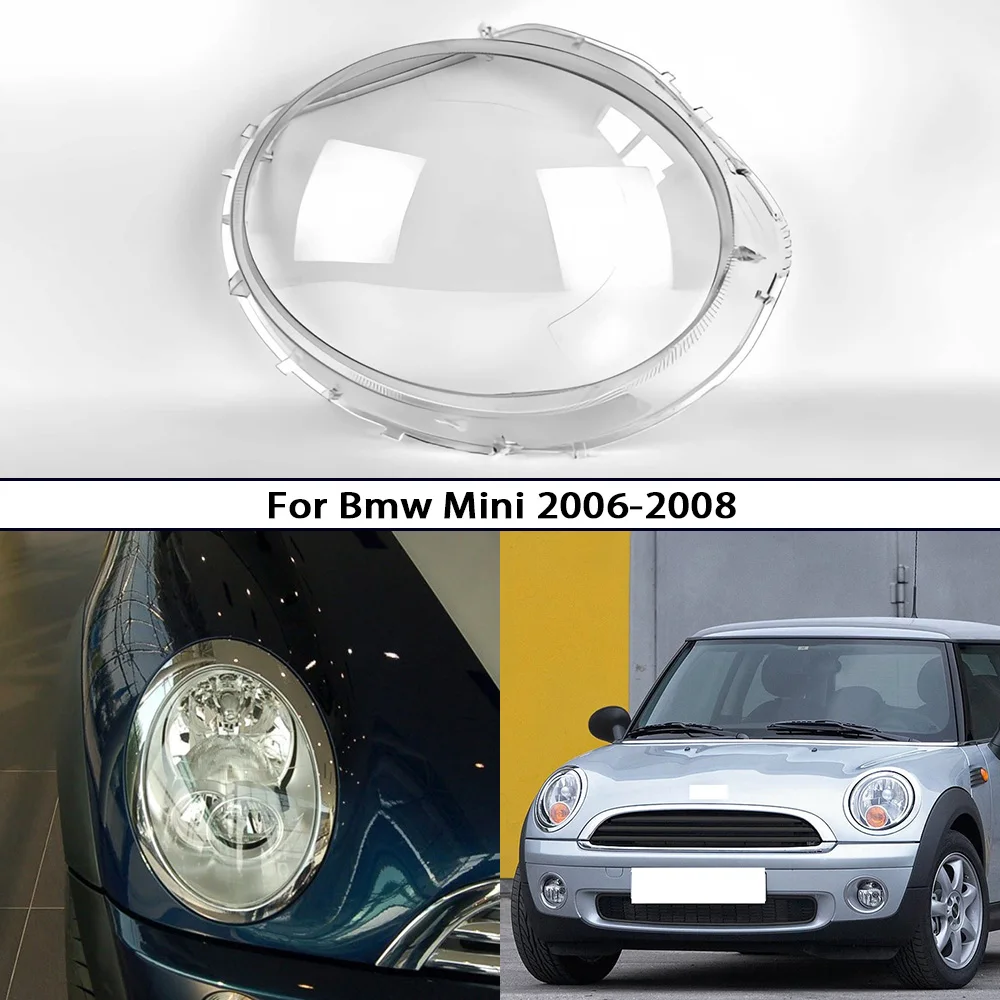 

Headlight Lens Cover Transparent Lamp Shade For Bmw Mini R55 R56 2007-2013 Headlamp Reflector Bulb Shell Lampshade