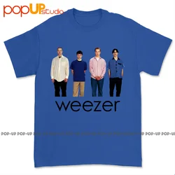 Original 90S Weezer Teal Shirt Size Xs-5XL