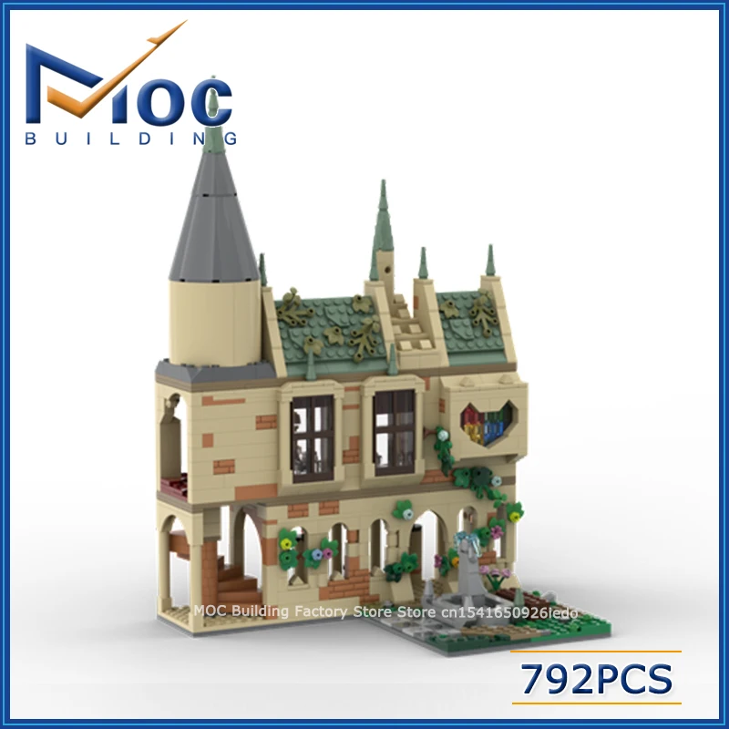 

Конструктор MOC: Классическая серия фильмов — Модель класса гадания, сборные кирпичики, креативный замок, коллекционная игрушка, подарок на Рождество