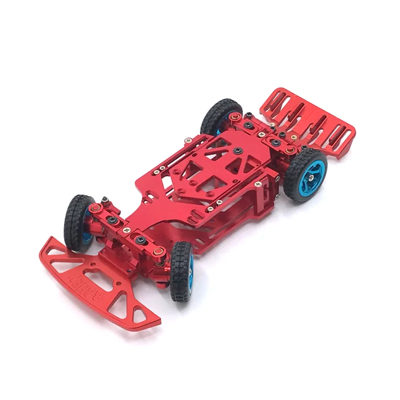 Aggiornamento del metallo Paraurti Anteriore Per WLtoys 1/28284131 K969 K979 K989 K999 P929 P939 RC01 MINI-Q MINI-Z Q8 Q9 Parti di Automobili del RC