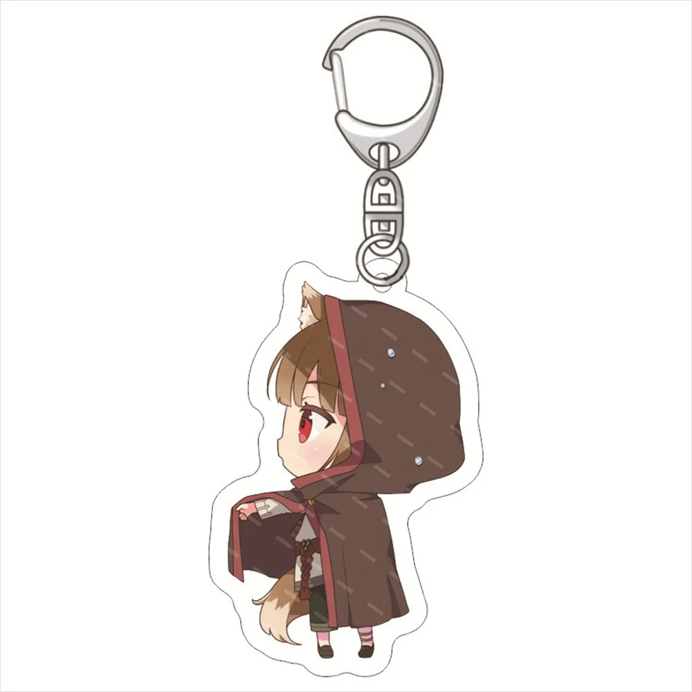 Spice and Wolf Acrylic Stand Figure Doll Anime Keychain Keyring Pendant for Gift