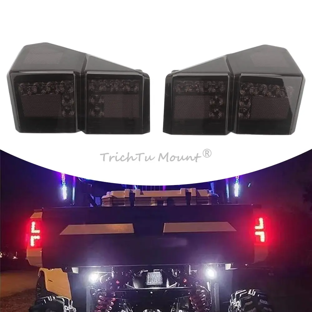 

12V LED Rear Tail Left & Right Light Fit for RANGER CREW XP 1000 Waterfowl Edition 2025, 2021-2022 car accessories
