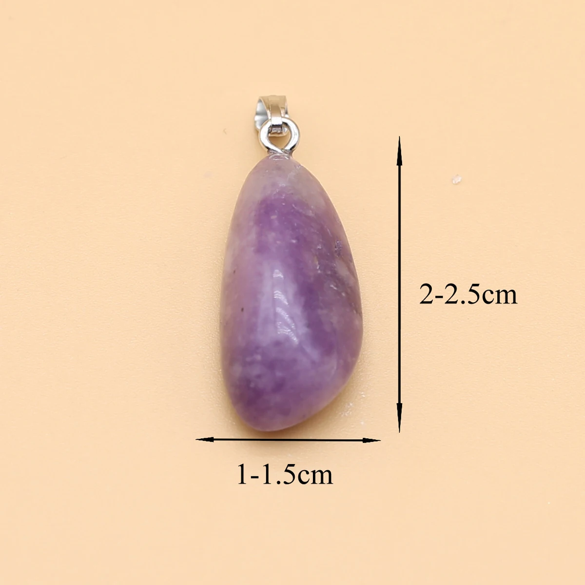 5PC Irregular Pendants Natural StoneTiger Eye Amethysts Quartz Charms for Women Jewelry Making DIY Reiki Heal Necklace Earring