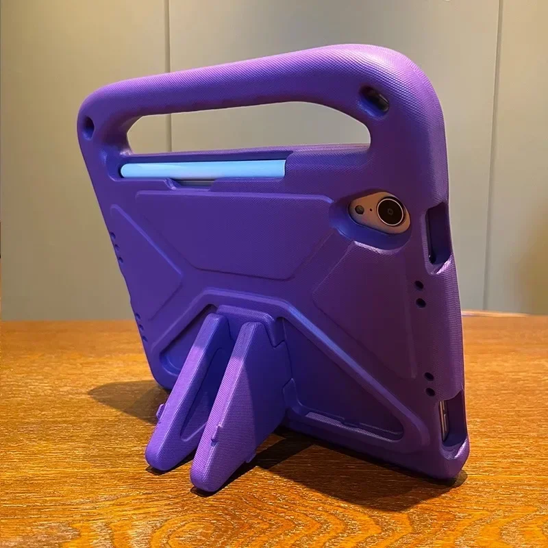 غطاء لوحي EVA لجهاز IPad 11th Gen A16 10th 9 8 7 Th 10.2 Pro 11 Air 11 13 M3 2025 Mini 7 6 5 4 3 حافظة مضادة للصدمات للأطفال