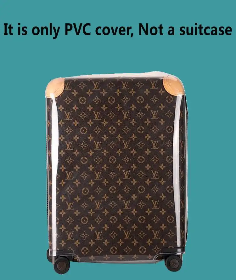 Clear Cover for 50CM/55CM/70CM Suitcase Protector with Zipper Luggage Accessories Thickness PVC High Quality Customized