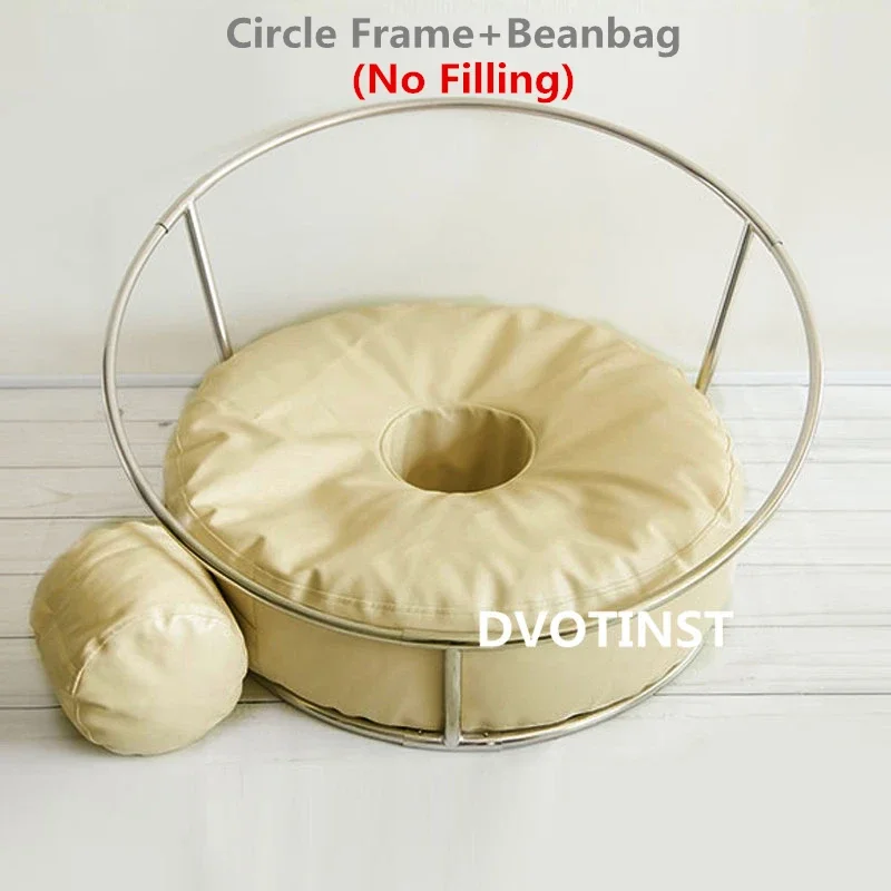 Newborn Baby Photography Props Posing Frame Beanbag Set Studio Accessories Poser Pillow for Studio Photo Shoot Photo Props