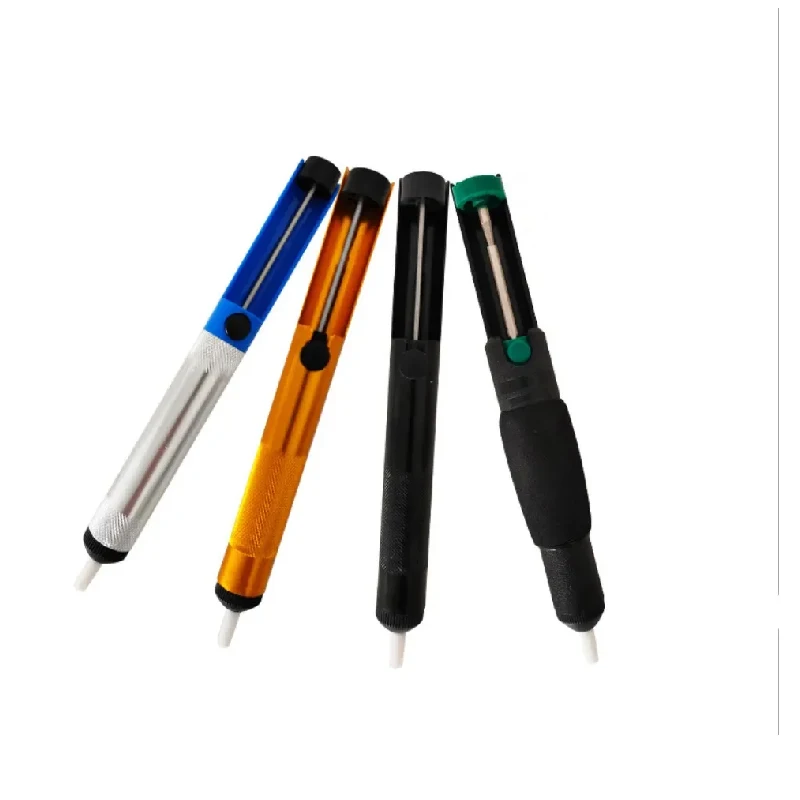 Hot Aluminum Metal Desliming Pump Solder Suction Cup Pen Suction Tin Removal Device Vacuum Soldering Iron Desoldering Device