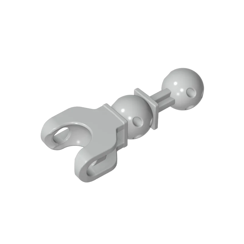 Gobricks 10 pièces 90609 briques à grande figurine pièces de membre squelette 5L avec rotule sur l'axe et la douille à bille Compatible MOC bloc jouet