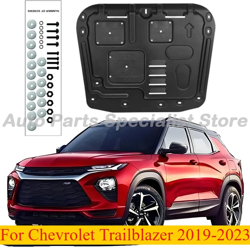 

High Quality Under Engine Guard Splash Shield Mud Fender Cover For Chevrolet Trailblazer 2019-2023 Car Black