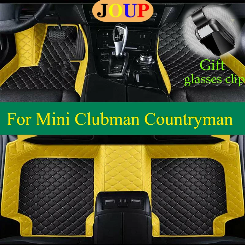 

For Mini COOPER Electric Car Floor Mats Custom All Weather Waterproof Carpets Covers Left /Right Hand Drive