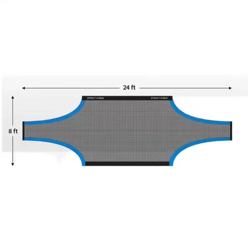 ตาข่ายเป้าหมายฟุตบอลขนาดมาตรฐาน 1 ชิ้น ตาข่ายฝึกซ้อมความแม่นยำในการยิงประตู ตาข่ายเป้าหมายฟุตบอลแบบพับได้ 2025